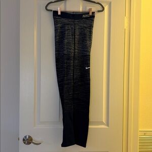 Nike Pro Hyperwarm Leggings in Blue